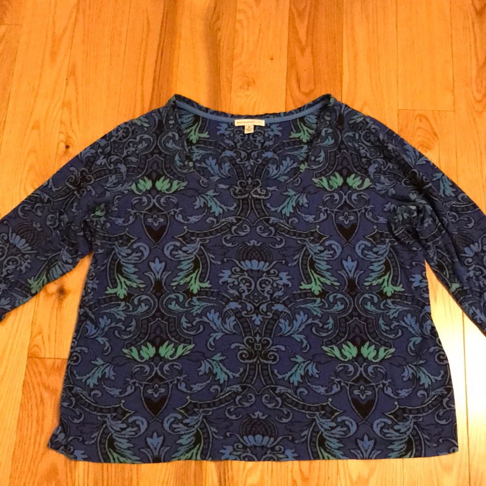 Isaac Mizrahi Live top size 1X